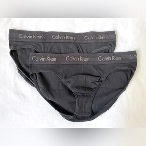 Calvin Klein men’s briefs 2-pack size medium black